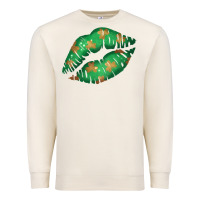 Sandshell St. Patricks Day Green Lips Premium Sweatshirt - Bettercallsaul