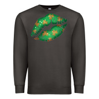 Smoke St. Patricks Day Green Lips Premium Sweatshirt - Bettercallsaul