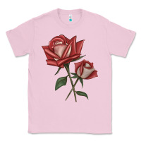 Bubblegum Pink love rose grandiflora rose Classic Tee - LillyAllenDesigns