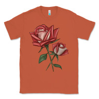 Copper love rose grandiflora rose Classic Tee - LillyAllenDesigns