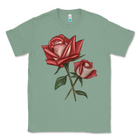 Sage love rose grandiflora rose Classic Tee - LillyAllenDesigns