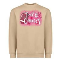 Mushroom tackle cancer football leopard Heavyweight Sweatshirt - AdoDesignShop