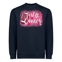 Navy tackle cancer football leopard Heavyweight Sweatshirt - AdoDesignShop