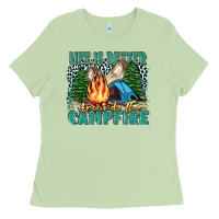 Matcha life is better around the campfire Ladies Tee - Zillion Design Studio