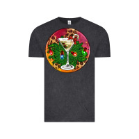 Christmas Martini Vintage Tee | Teevron