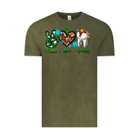 Vintage Olive peace love dental for Christmas Vintage Tee - AdoDesignShop