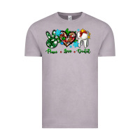 Vintage Zinc peace love dental for Christmas Vintage Tee - AdoDesignShop