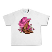 Lunar Rock valentines day boots cowgirl hat and roses Urban Heavy Tee - AdoDesignShop