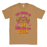 Toasted Coconut the queen is 31 long live the queen kopya Classic Tee - Jasminsmagicworld