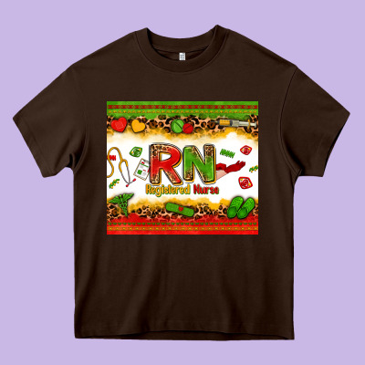 Registered Nurse Juneteenth Heavy Core Tee Designed By Zillion Design Studio