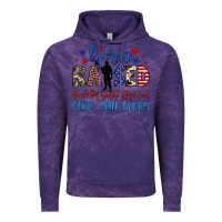 Cloud Purple born raised and protected by god guns and glory Vintage Hoodie - JahusDesignShop