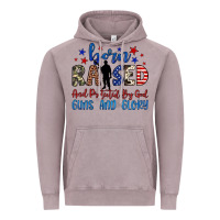 Vintage Zinc born raised and protected by god guns and glory Vintage Hoodie - JahusDesignShop