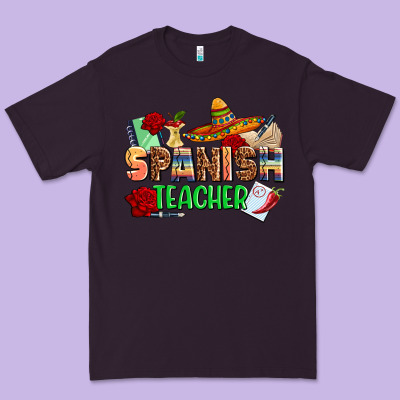 Spanish Teacher Premium Tee Designed By Adodesignshop