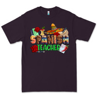 Plum spanish teacher Premium Tee - AdoDesignShop