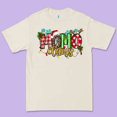 Momo Claus Premium Tee Designed By Texasbilliewilder