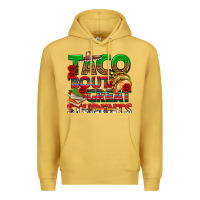 Antique Gold Taco 'Bout Great Students Premium Hoodie - texasbilliewilder