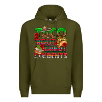Army Green Taco 'Bout Great Students Premium Hoodie - texasbilliewilder