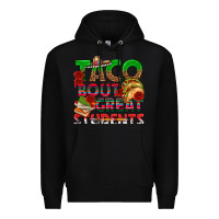 Black Taco 'Bout Great Students Premium Hoodie - texasbilliewilder
