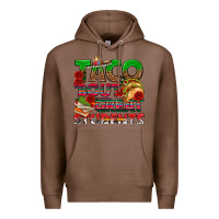 Chestnut Taco 'Bout Great Students Premium Hoodie - texasbilliewilder
