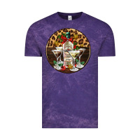 Cloud Purple christmas martini cocktail party Vintage Tee - AdoDesignShop