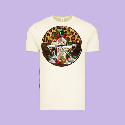 Christmas Martini Cocktail Party Vintage Tee Designed By Adodesignshop