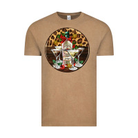 Vintage Coffee christmas martini cocktail party Vintage Tee - AdoDesignShop