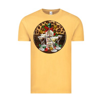 Vintage Mustard christmas martini cocktail party Vintage Tee - AdoDesignShop