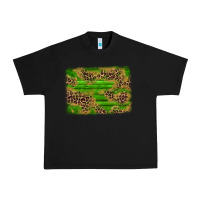Black western leopard distressed background Urban Heavy Tee - AdoDesignShop