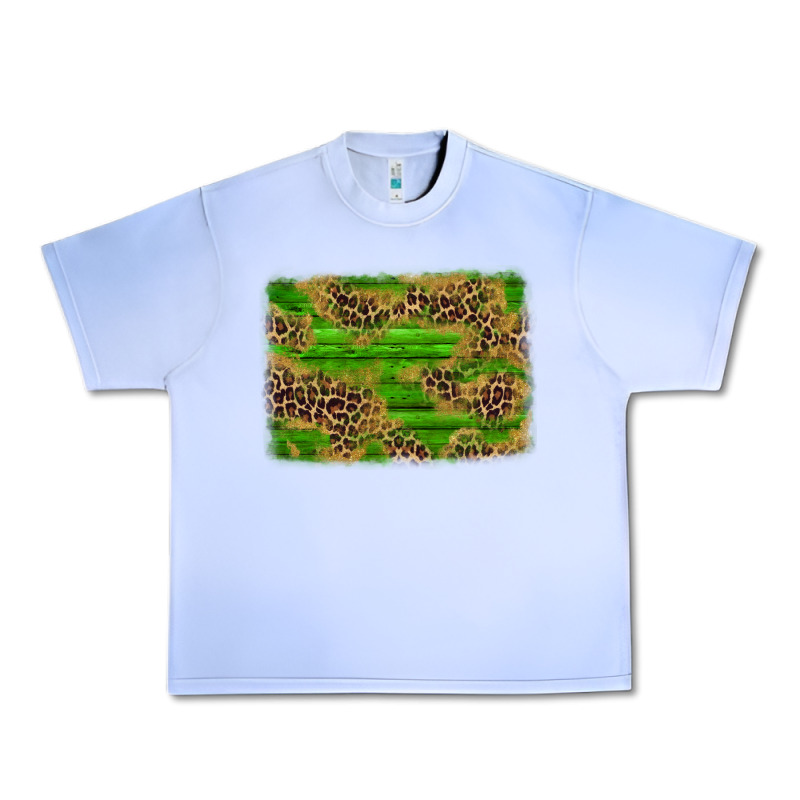 Western Leopard Distressed Background Urban Heavy Tee by AdoDesignShop | Teevron