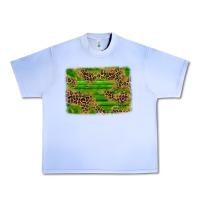 Grape Ice western leopard distressed background Urban Heavy Tee - AdoDesignShop