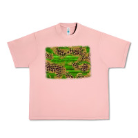 Salmon western leopard distressed background Urban Heavy Tee - AdoDesignShop