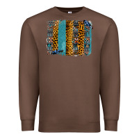 Chestnut Aztec Leopard Glitter Brushstrokes Premium Sweatshirt - Bettercallsaul