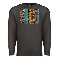 Smoke Aztec Leopard Glitter Brushstrokes Premium Sweatshirt - Bettercallsaul