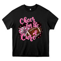 Black cheer for the cure Heavy Core Tee - BarkalooDesign