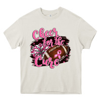 Cream cheer for the cure Heavy Core Tee - BarkalooDesign