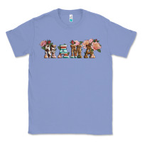 Colony Blue Western Floral Mama Classic Tee - LillyAllenDesigns