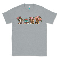 Heather Grey Western Floral Mama Classic Tee - LillyAllenDesigns
