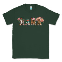 Sports Green Western Floral Mama Classic Tee - LillyAllenDesigns
