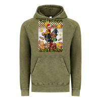 Vintage Olive Christmas rooster Vintage Hoodie - Artiststas