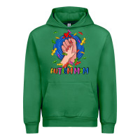 Emerald Autism Mom Urban Hoodie - CowGirlArtShop