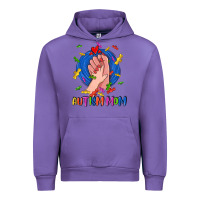 Tulip Autism Mom Urban Hoodie - CowGirlArtShop