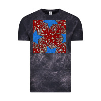 Cloud Black Glitter 4th of July Seamless Pattern Vintage Tee - BundleAndBundleShop