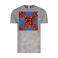 Cloud Rock Glitter 4th of July Seamless Pattern Vintage Tee - BundleAndBundleShop