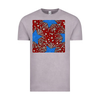 Vintage Zinc Glitter 4th of July Seamless Pattern Vintage Tee - BundleAndBundleShop