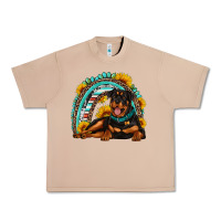 Burro Rottweiler  rainbow Urban Heavy Tee - Artiststas