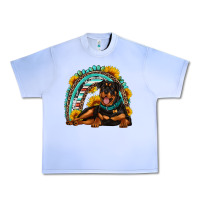 Grape Ice Rottweiler  rainbow Urban Heavy Tee - Artiststas