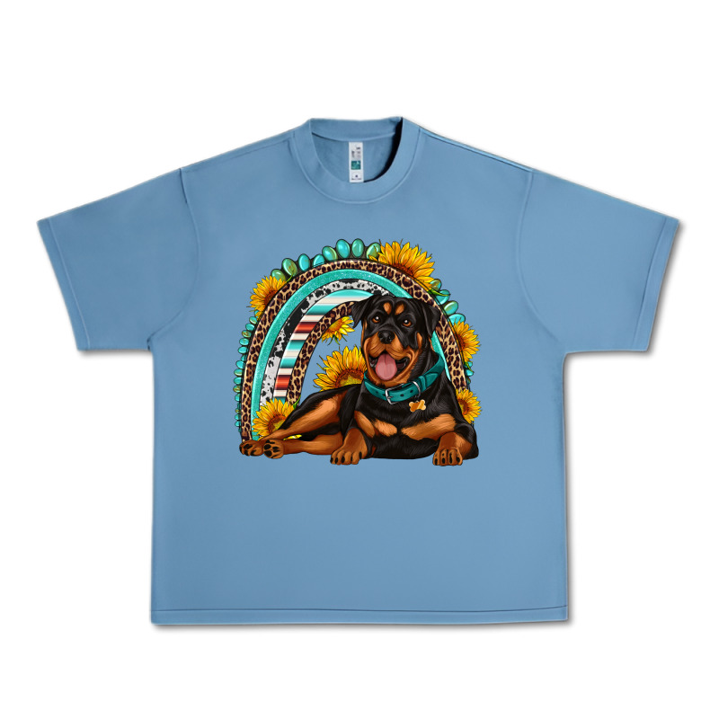 Rottweiler  Rainbow Urban Heavy Tee by Artiststas | Teevron