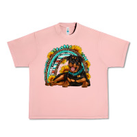 Salmon Rottweiler  rainbow Urban Heavy Tee - Artiststas