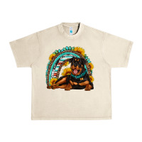 Sandshell Rottweiler  rainbow Urban Heavy Tee - Artiststas