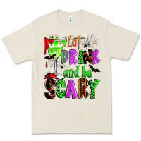 Eat Drink And Be Scary Premium Tee | Teevron
